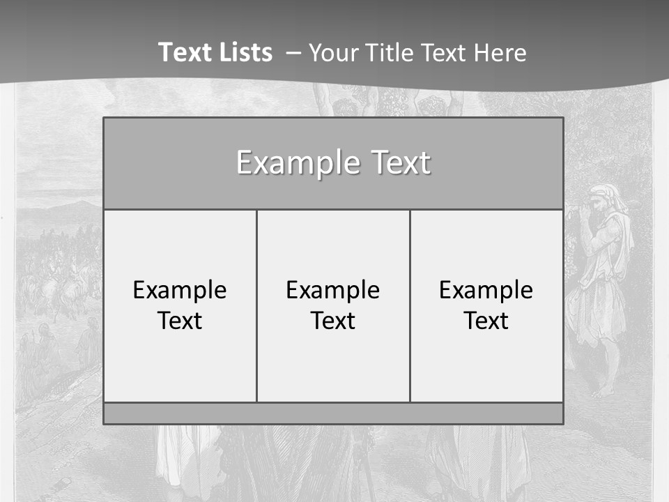 Representation Famous Christianity PowerPoint Template