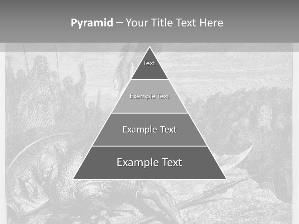 Aged Slays Old Testament PowerPoint Template