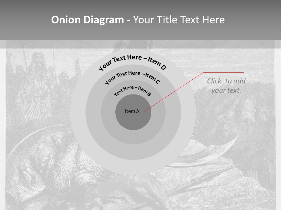 Aged Slays Old Testament PowerPoint Template