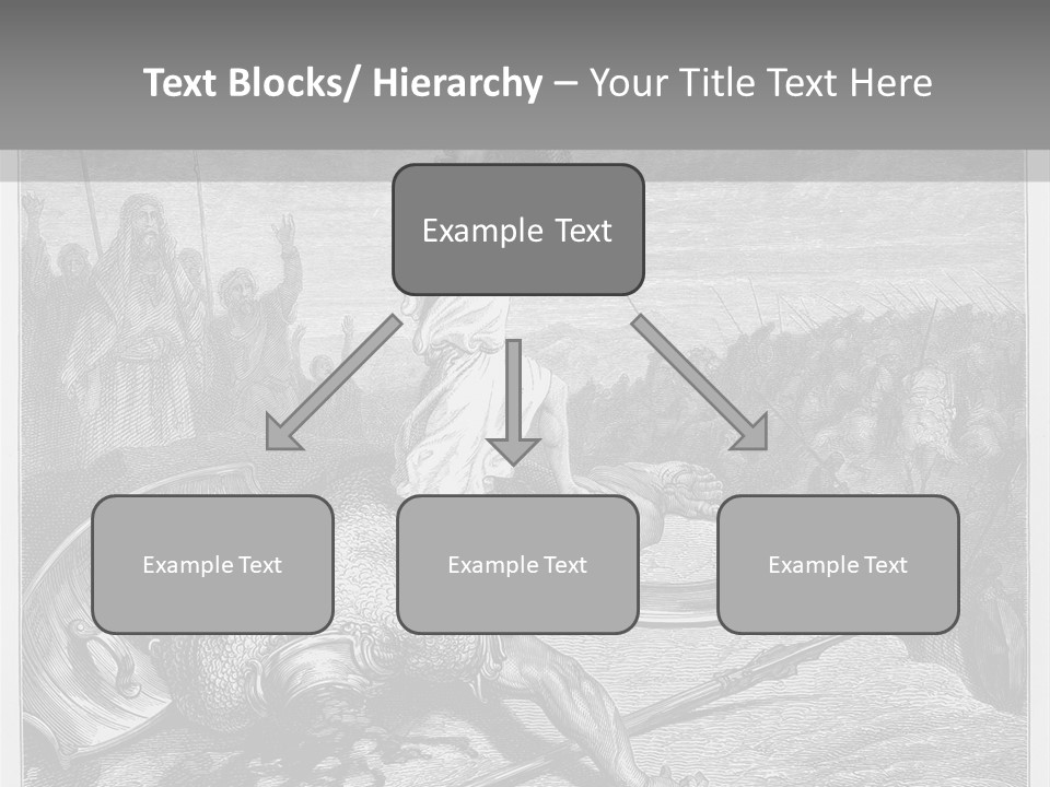 Aged Slays Old Testament PowerPoint Template
