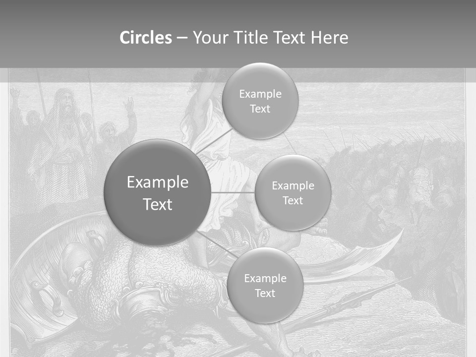 Aged Slays Old Testament PowerPoint Template