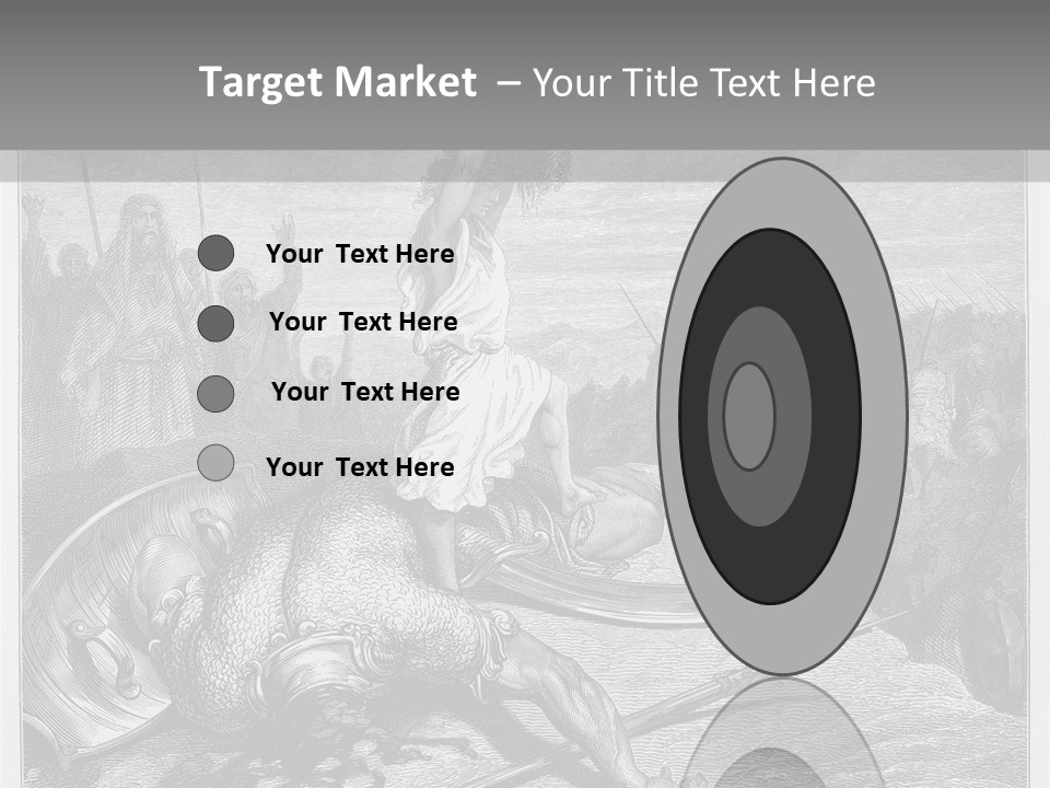 Aged Slays Old Testament PowerPoint Template