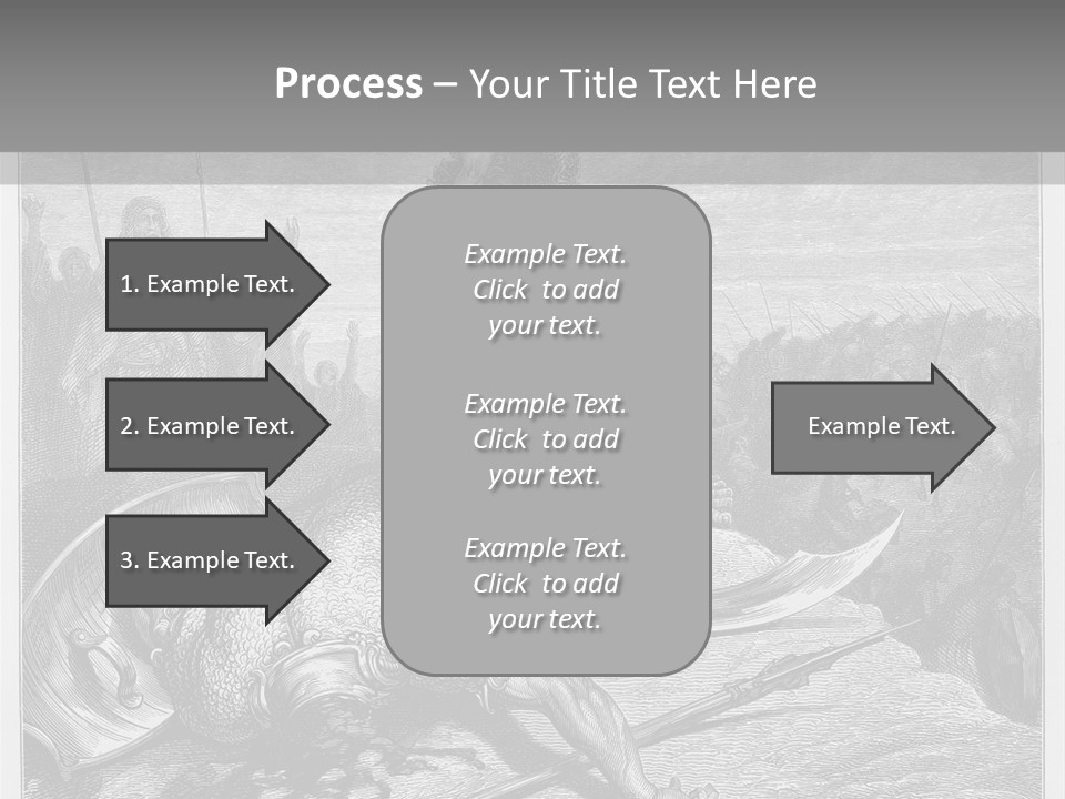 Aged Slays Old Testament PowerPoint Template