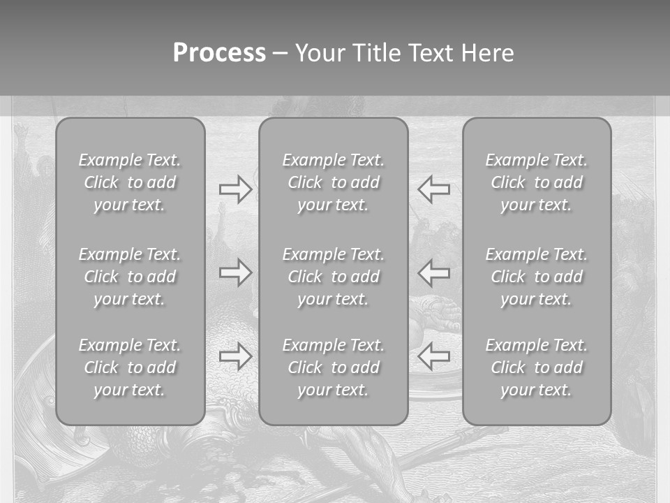 Aged Slays Old Testament PowerPoint Template