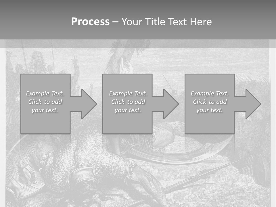 Aged Slays Old Testament PowerPoint Template