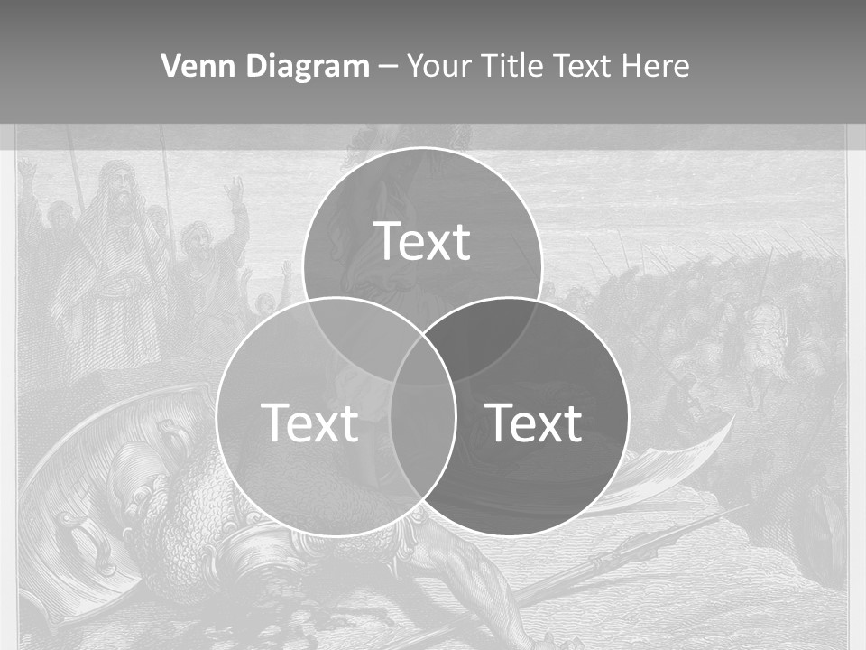 Aged Slays Old Testament PowerPoint Template