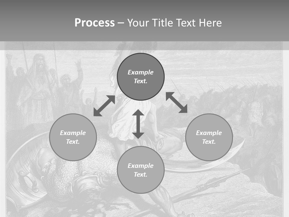 Aged Slays Old Testament PowerPoint Template