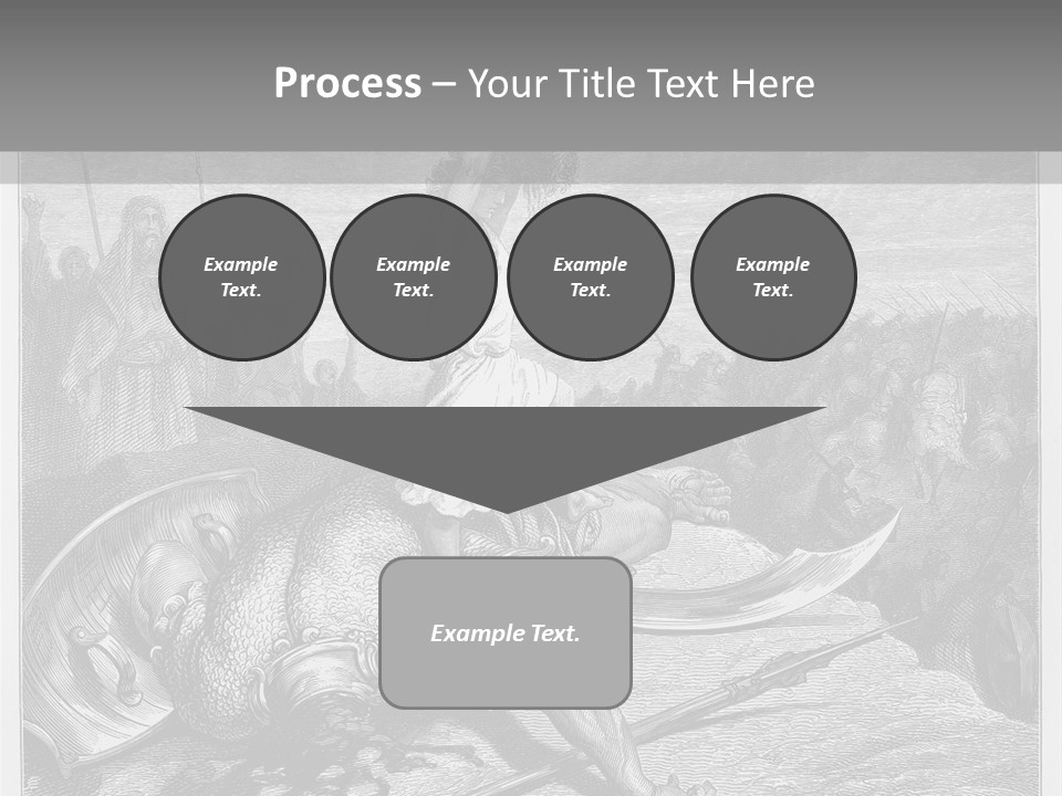 Aged Slays Old Testament PowerPoint Template