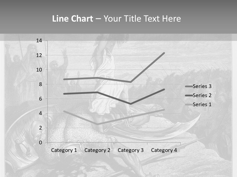 Aged Slays Old Testament PowerPoint Template
