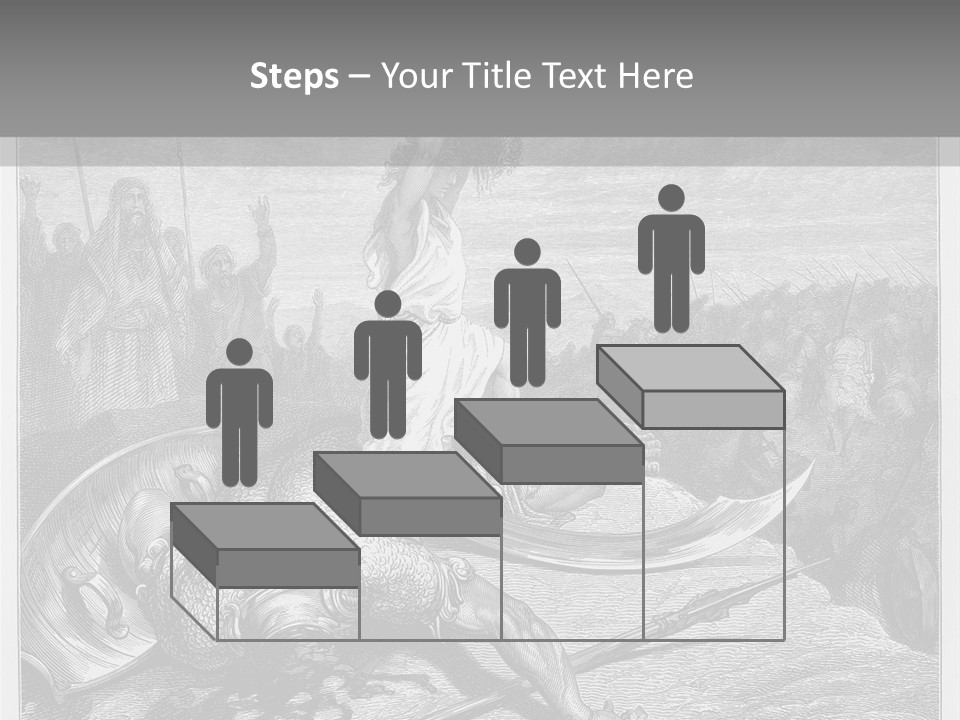 Aged Slays Old Testament PowerPoint Template