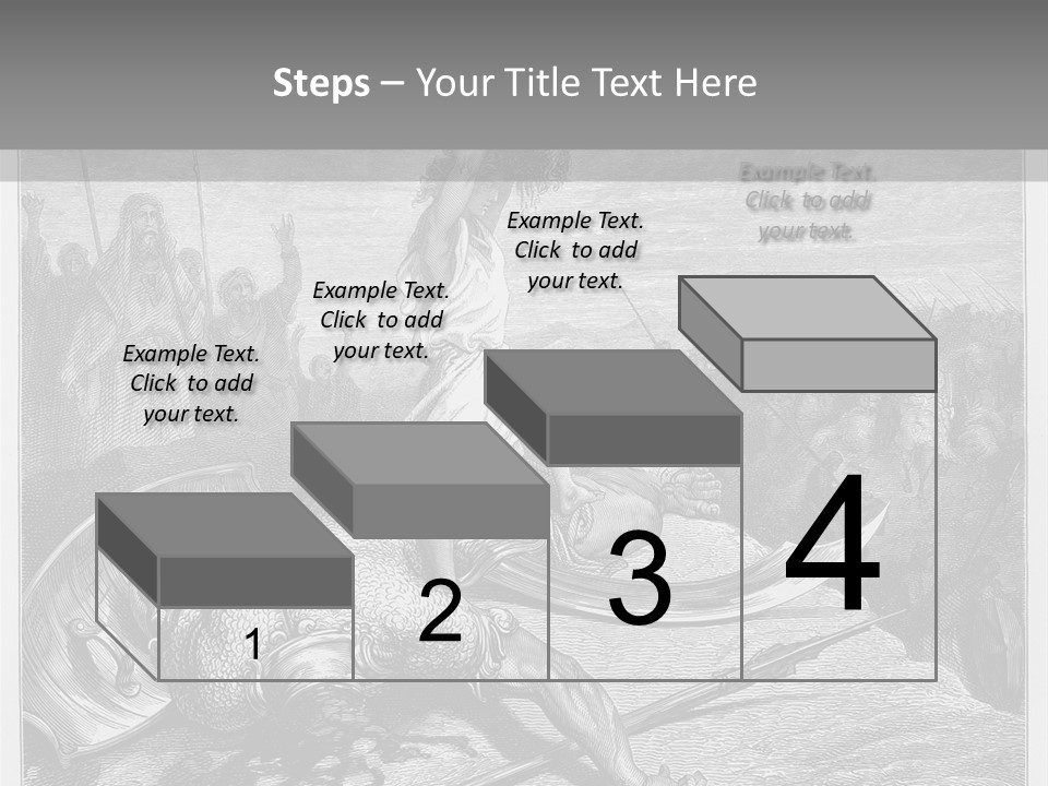 Aged Slays Old Testament PowerPoint Template