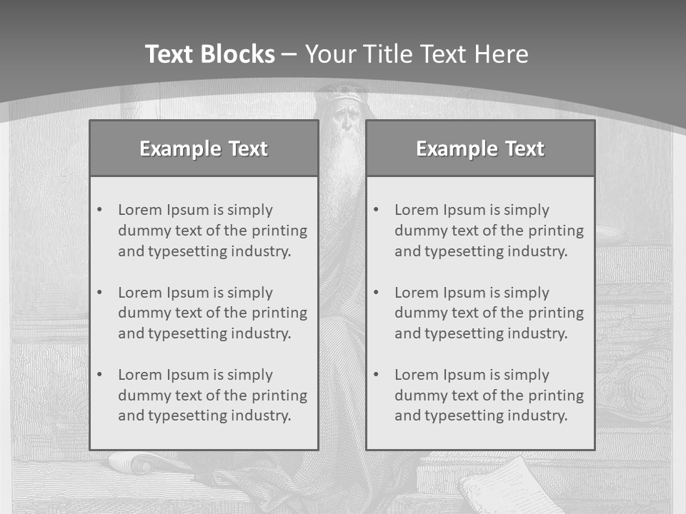 Faith Period Old PowerPoint Template