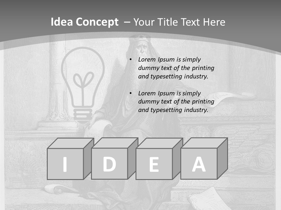 Faith Period Old PowerPoint Template