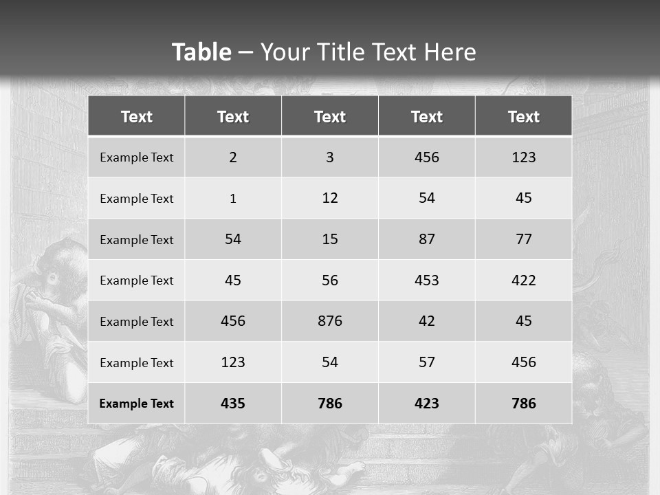 Strange Bible Religion PowerPoint Template