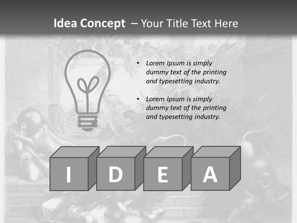 Strange Bible Religion PowerPoint Template