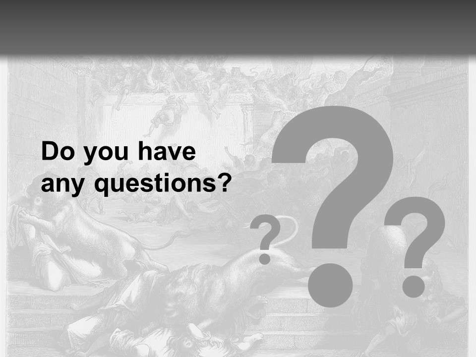 Strange Bible Religion PowerPoint Template