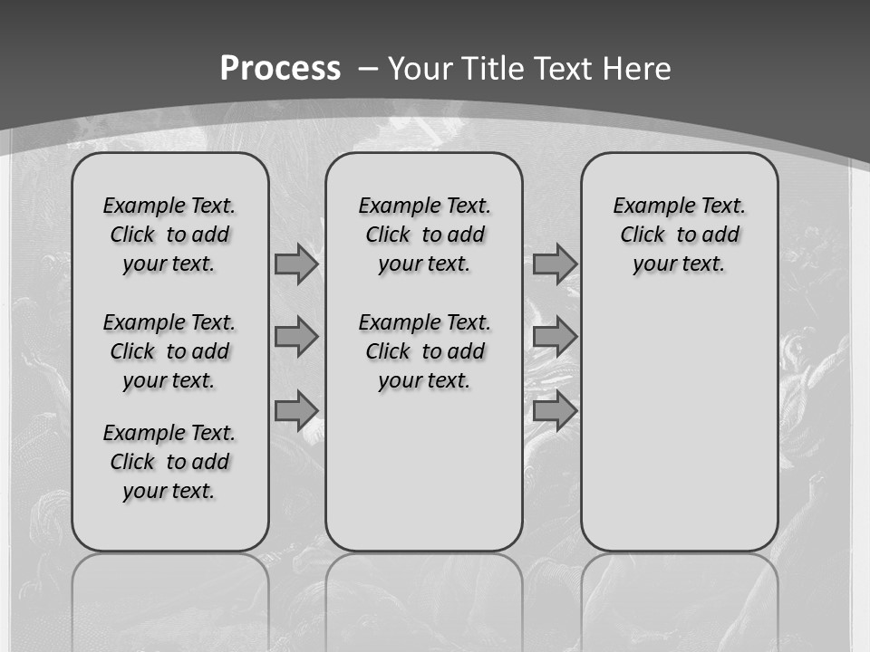 Gustave Dore Sketch Army PowerPoint Template