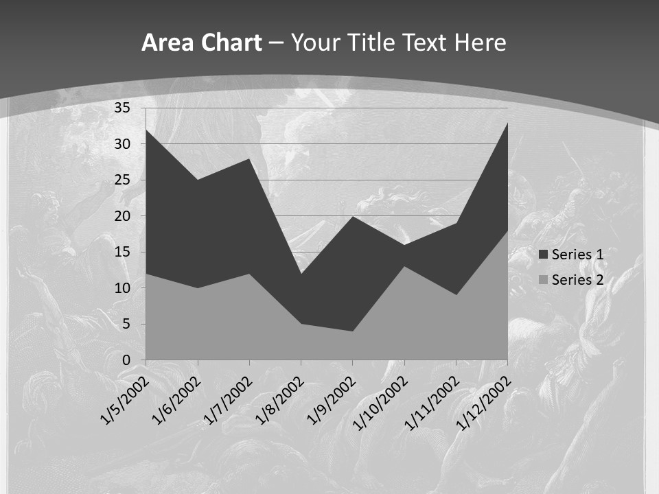 Gustave Dore Sketch Army PowerPoint Template