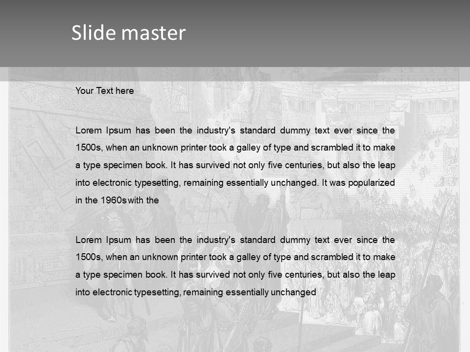 Device Flippers Nobody PowerPoint Template