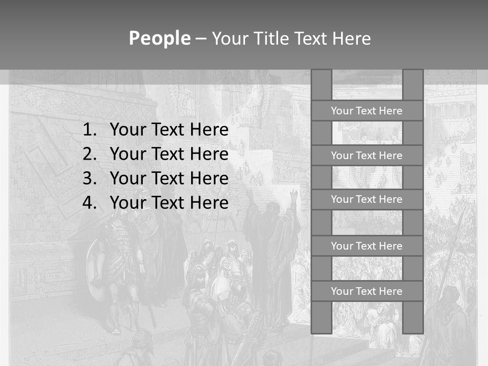 Device Flippers Nobody PowerPoint Template