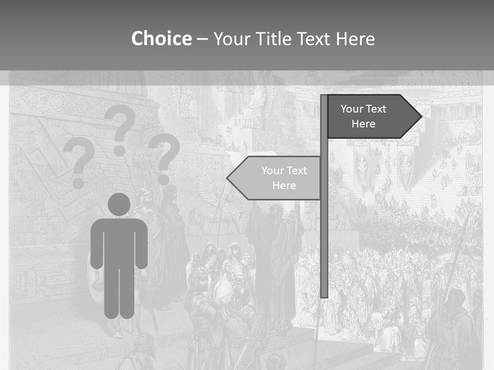 Device Flippers Nobody PowerPoint Template