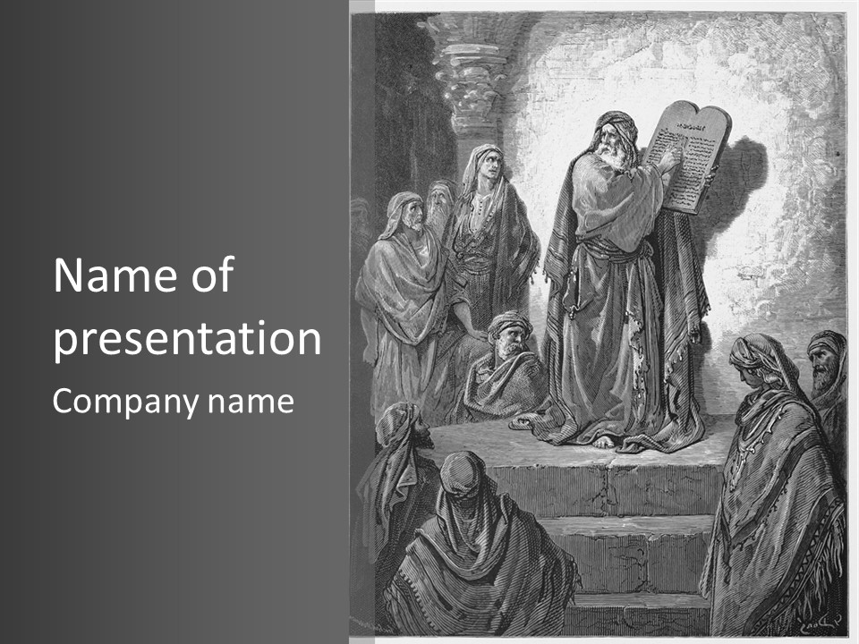 Bible Religion Orthodox PowerPoint Template