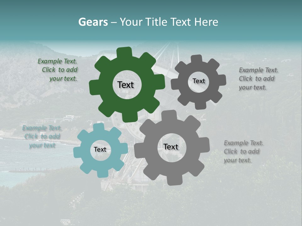 Cup Astronomy Cloudy PowerPoint Template