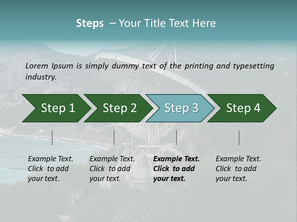 Cup Astronomy Cloudy PowerPoint Template
