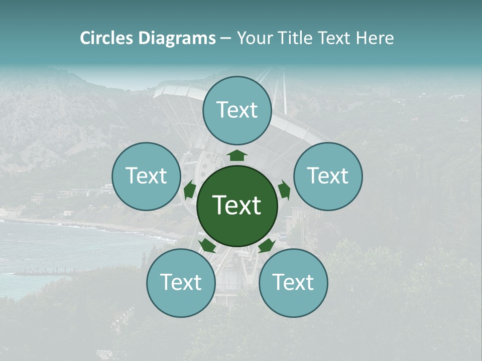 Cup Astronomy Cloudy PowerPoint Template