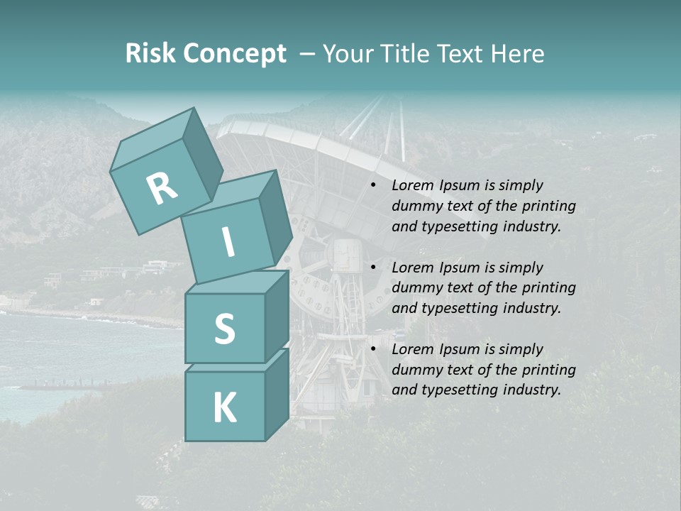 Cup Astronomy Cloudy PowerPoint Template