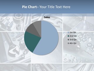 Metallic Element Spanner PowerPoint Template