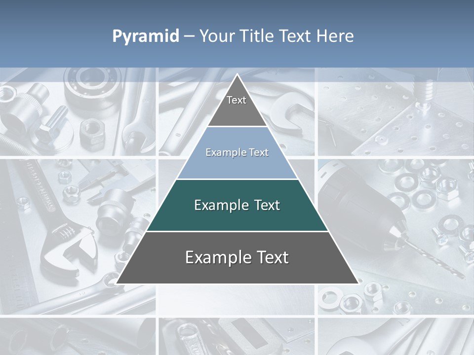 Metallic Element Spanner PowerPoint Template