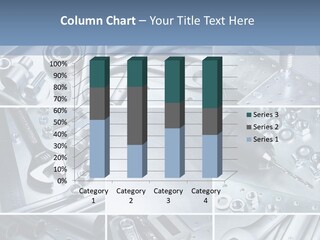 Metallic Element Spanner PowerPoint Template