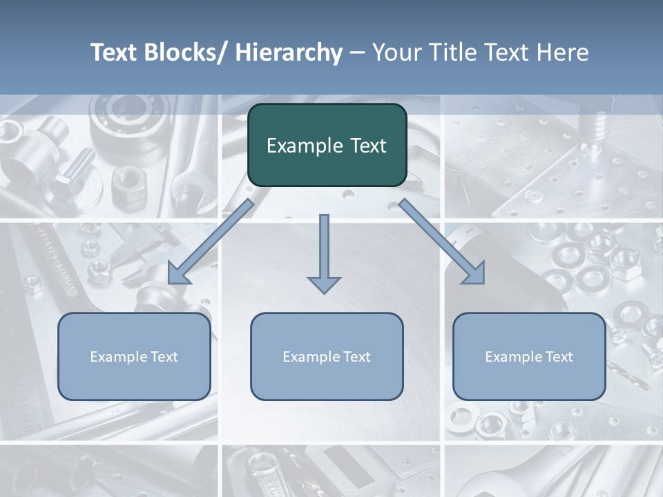Metallic Element Spanner PowerPoint Template