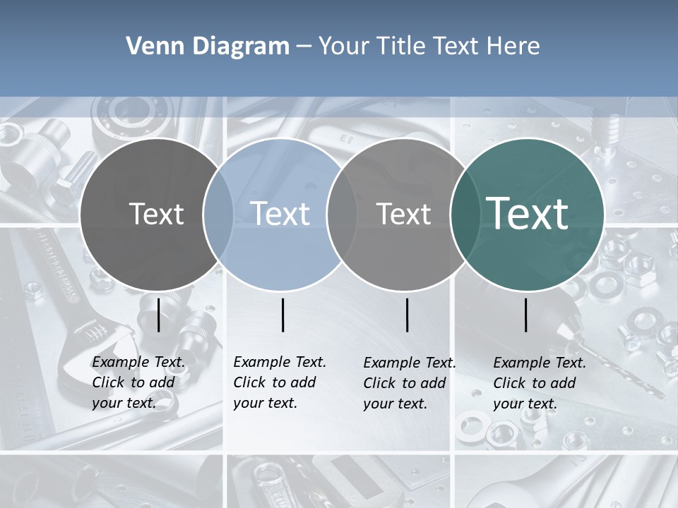 Metallic Element Spanner PowerPoint Template
