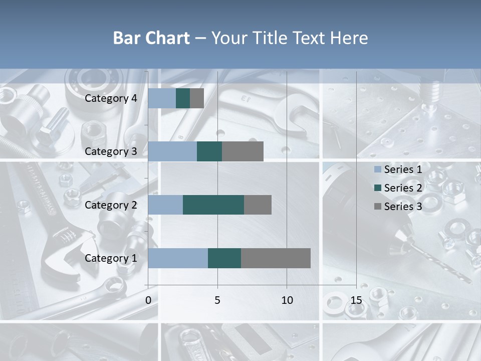 Metallic Element Spanner PowerPoint Template