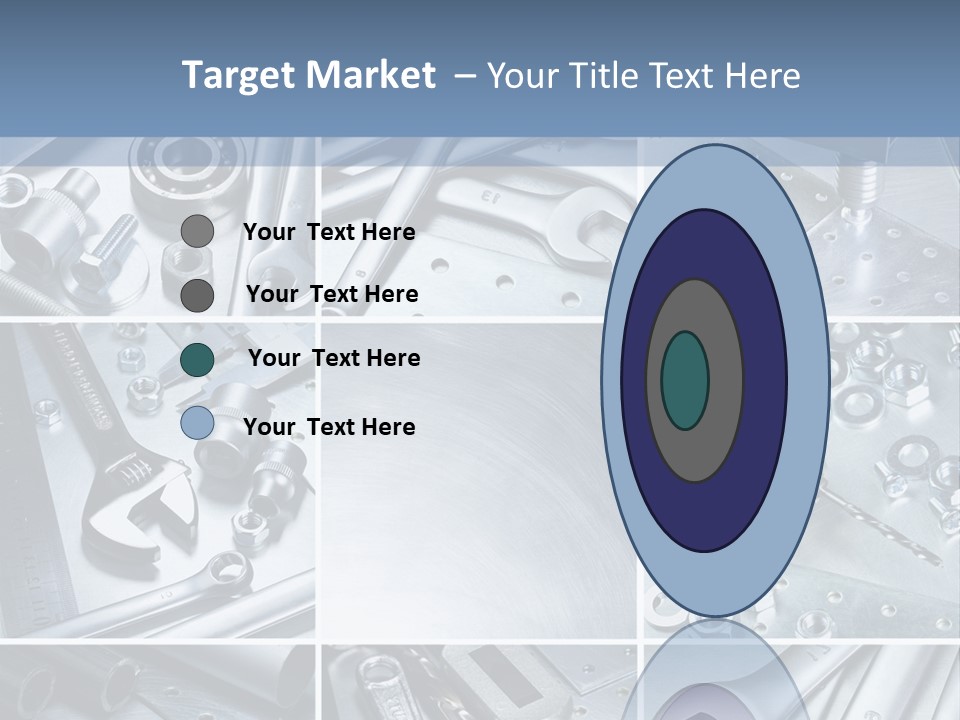 Metallic Element Spanner PowerPoint Template