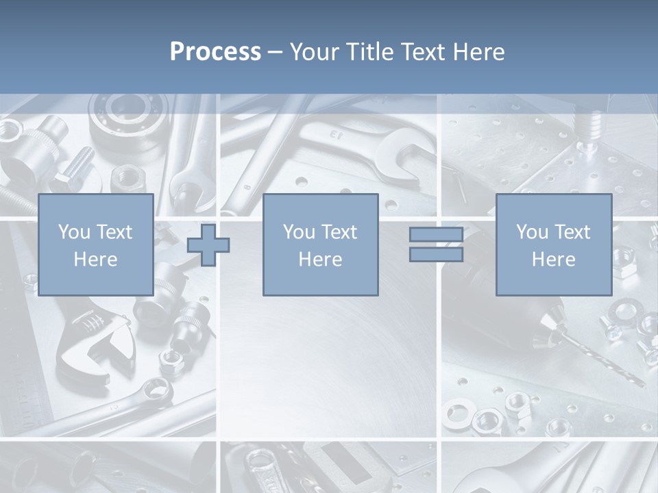 Metallic Element Spanner PowerPoint Template