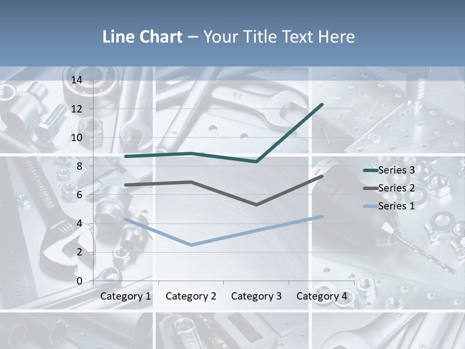 Metallic Element Spanner PowerPoint Template