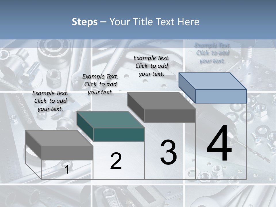 Metallic Element Spanner PowerPoint Template