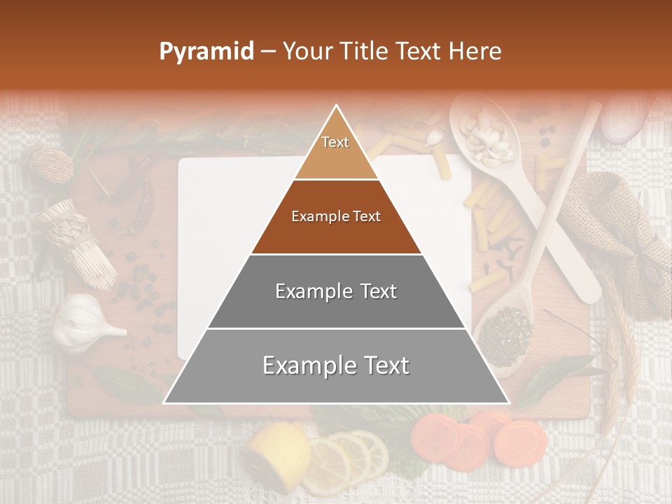 Red Table Wood PowerPoint Template