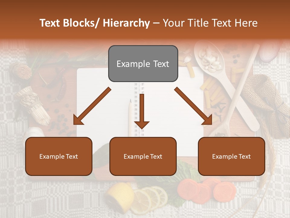 Red Table Wood PowerPoint Template