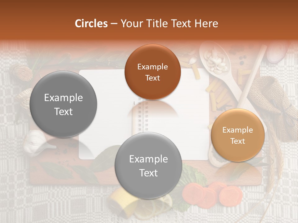 Red Table Wood PowerPoint Template