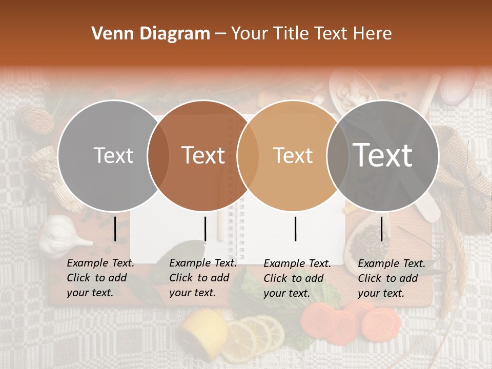 Red Table Wood PowerPoint Template