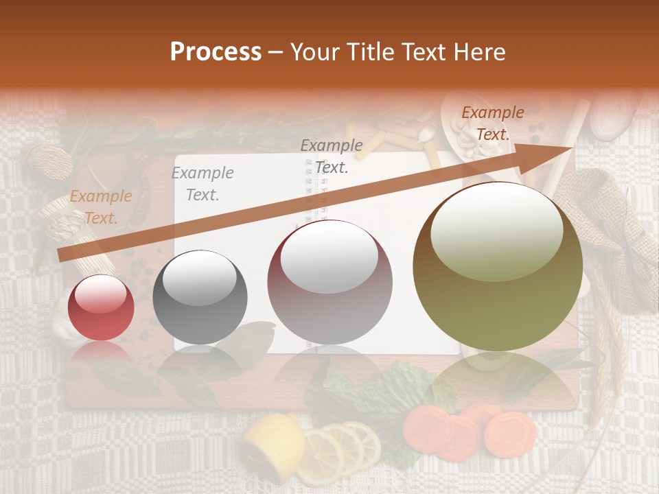 Red Table Wood PowerPoint Template