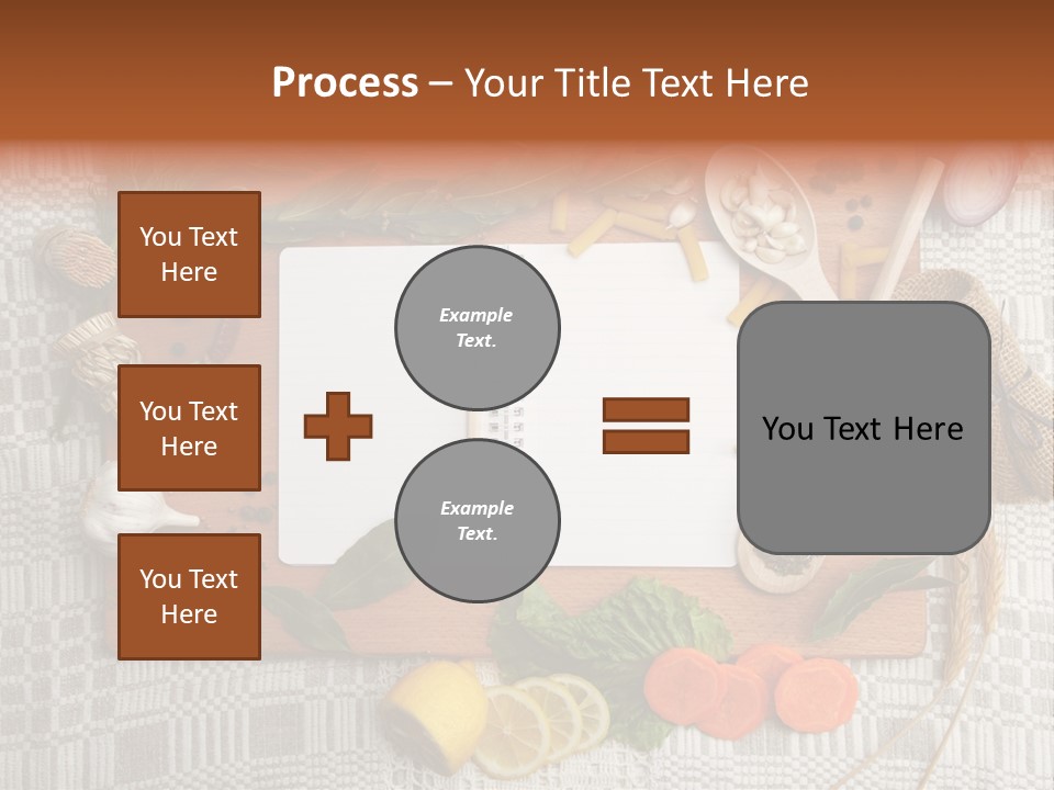Red Table Wood PowerPoint Template