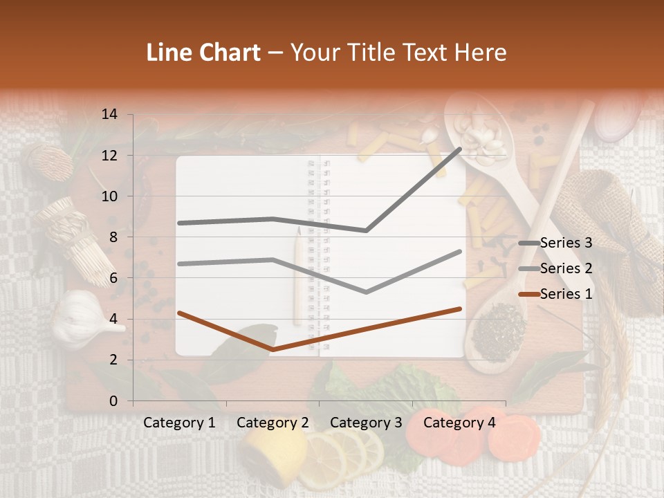Red Table Wood PowerPoint Template