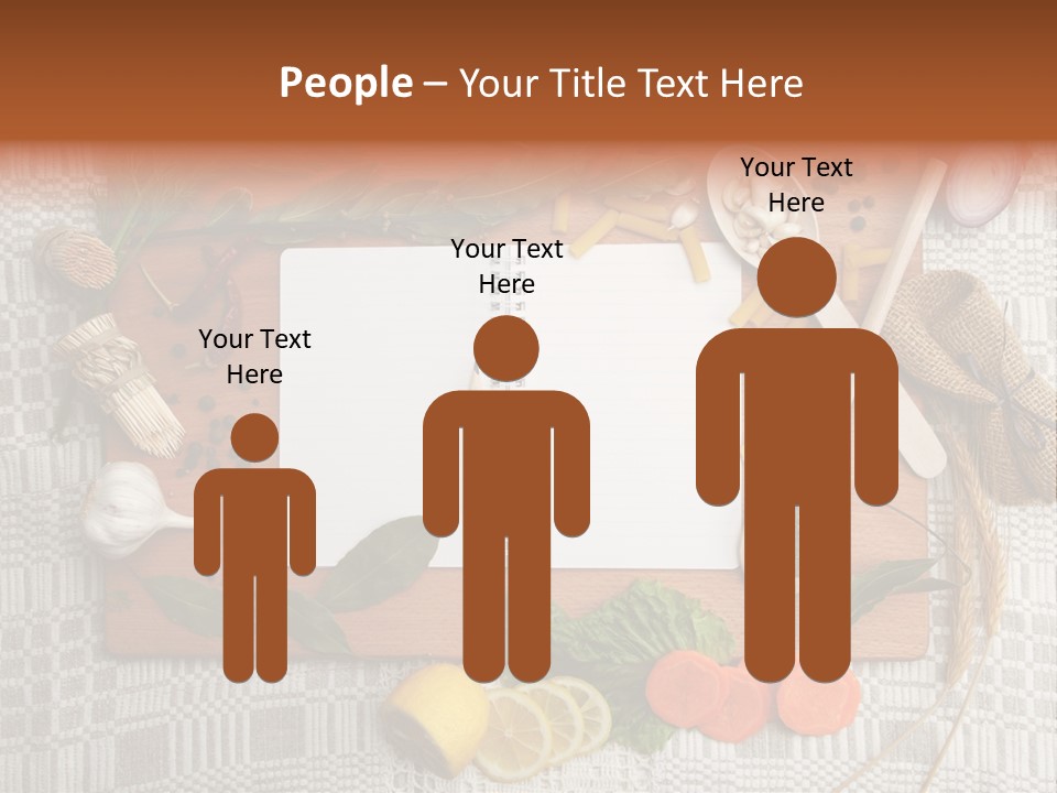 Red Table Wood PowerPoint Template