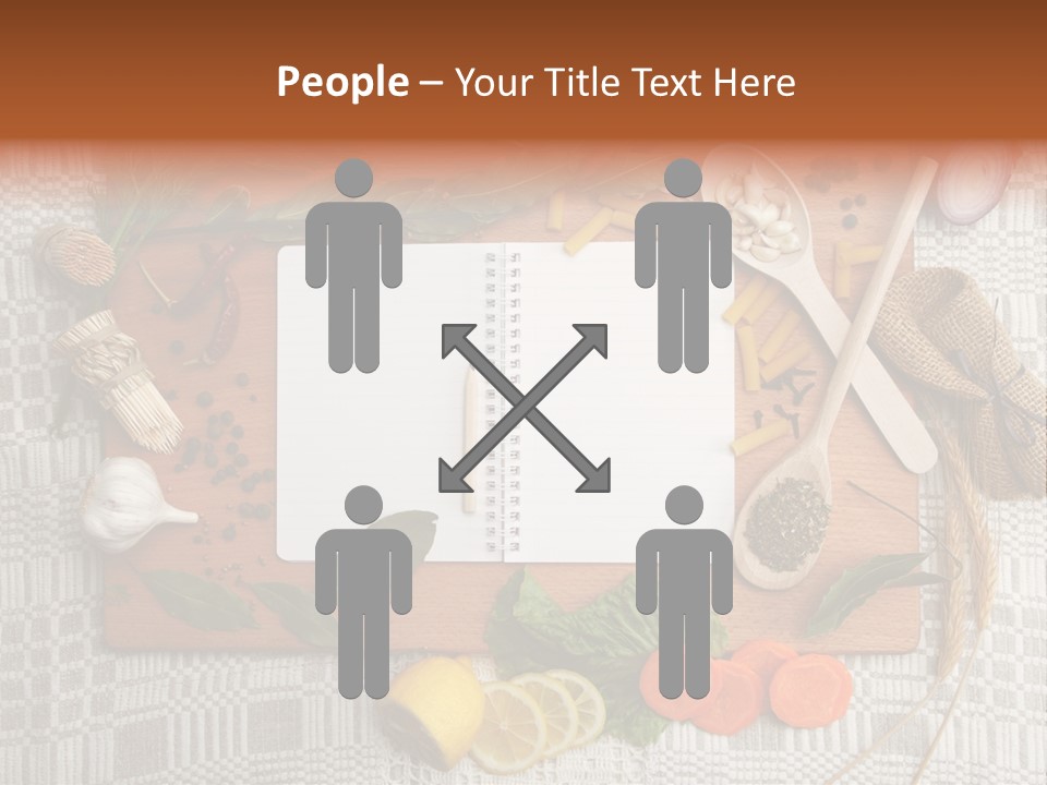 Red Table Wood PowerPoint Template