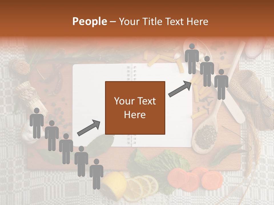 Red Table Wood PowerPoint Template